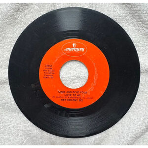 1968 mercury Records 45 RPM The New Colony Six “Things I'd Like To Say”